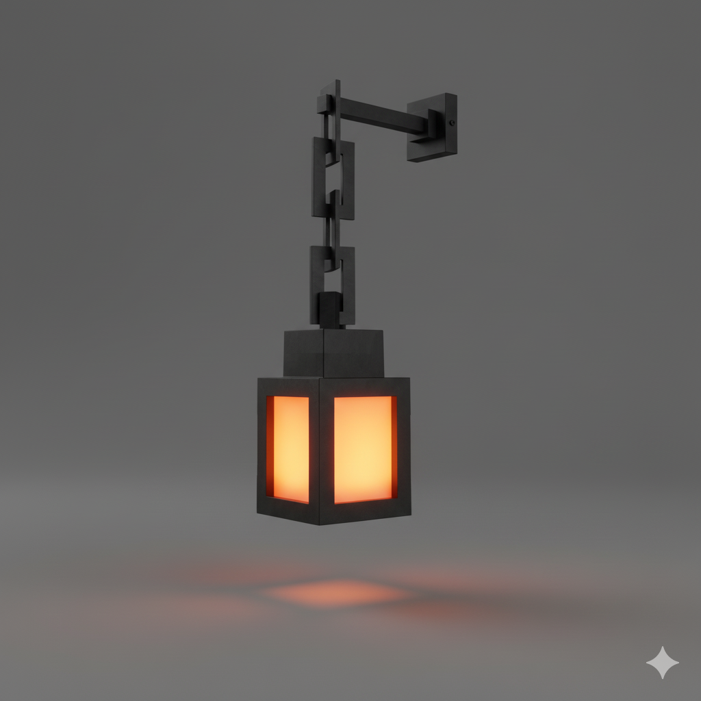 Lampuś | Pixelowa Lampka Led na Uchwycie