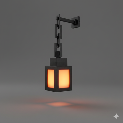 Lampuś | Pixelowa Lampka Led na Uchwycie